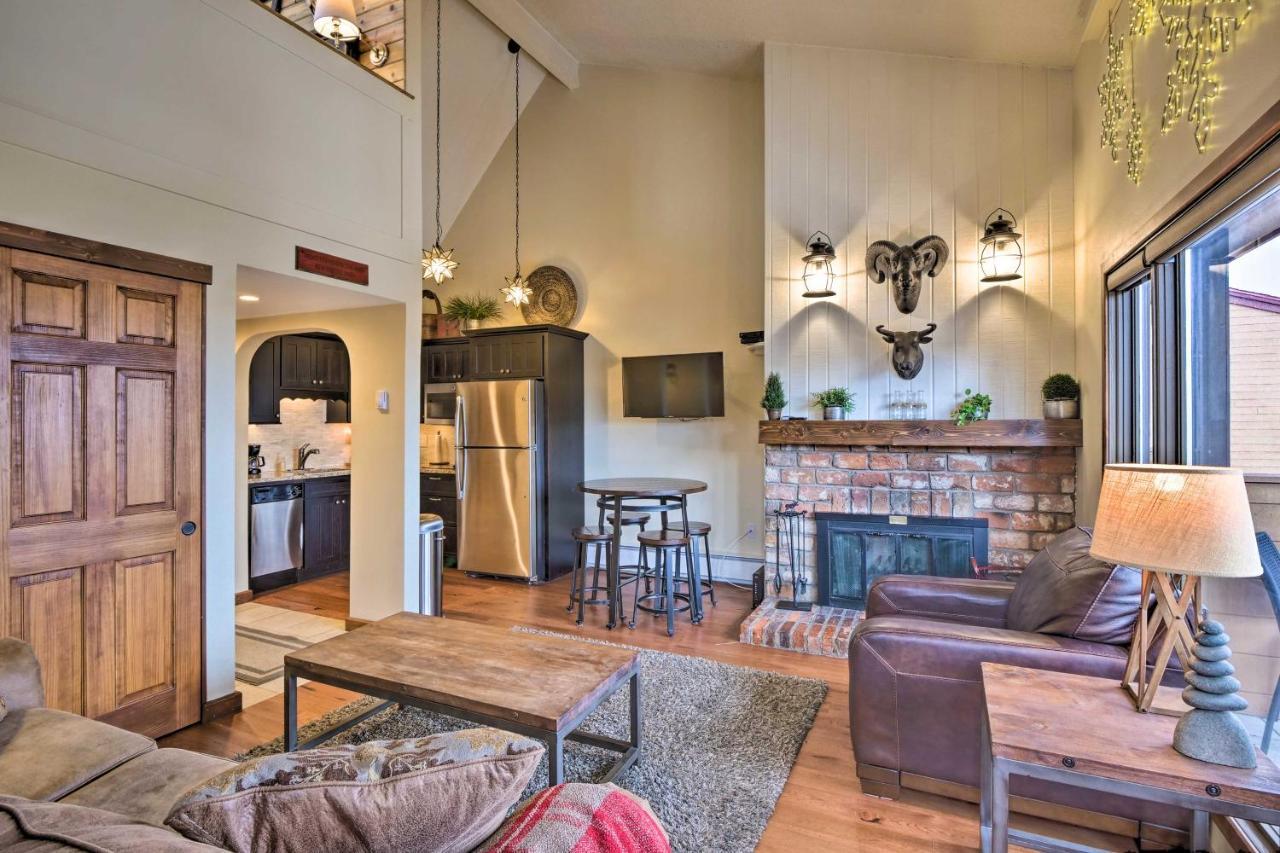 Cozy Breckenridge Condo At Base Of Peak 9! 외부 사진