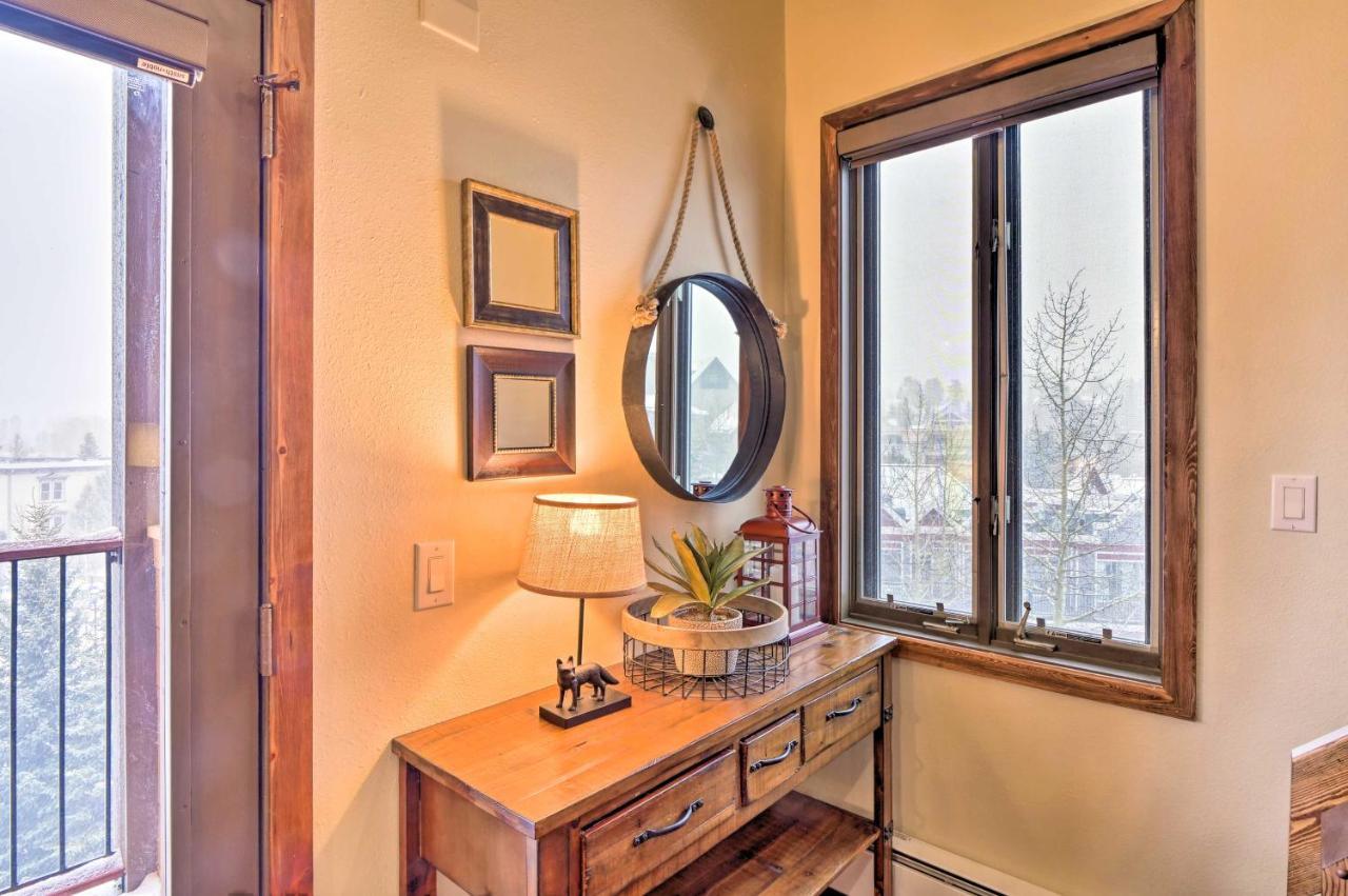Cozy Breckenridge Condo At Base Of Peak 9! 외부 사진